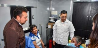 Recorre Salvador Santos Cedillo el Dr. Vagón en Huamantla Acompañado de Autoridades Estatales - AlternativaTlx