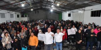 Rinden Protesta los Comités de Defensa de la 4T en Muñoz de Domingo Arenas. - AlternativaTlx