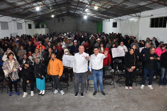 Rinden Protesta los Comités de Defensa de la 4T en Muñoz de Domingo Arenas. - AlternativaTlx