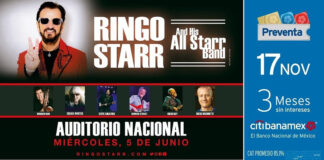 Ringo Starr Volverá a uno de los Principales Recintos de México