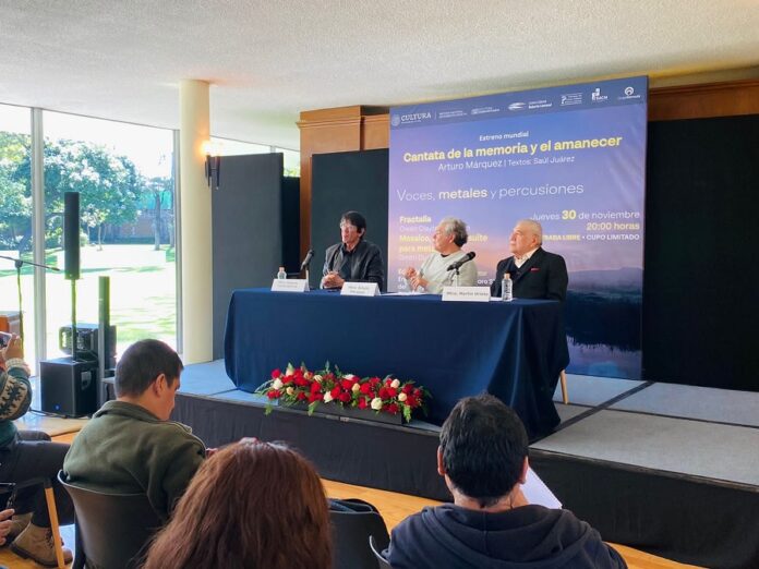 Todo Listo para el Estreno de la Cantata de la Memoria y el Amanecer, de Arturo Márquez. - AlternativaTlx