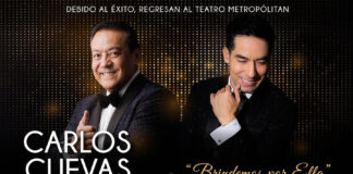 Una Noche más de "Brindemos Por Ella" con Carlos Cuevas y Ricardo Caballero. - AlternativaTlx