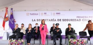 Colocó Gobernadora Primera Piedra de la Ciudad de la Seguridad - AlternativaTlx