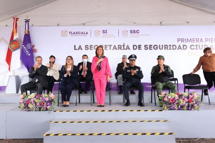 Colocó Gobernadora Primera Piedra de la Ciudad de la Seguridad - AlternativaTlx