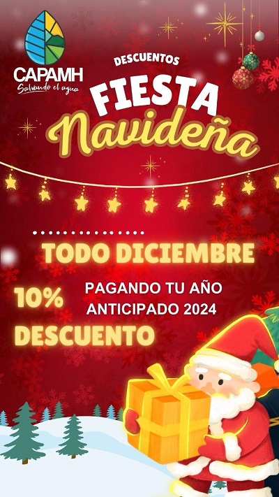 Descuento Especial todo Diciembre por Pago Anual Anticipado de Agua Potable. - AlternativaTlx Descuento Especial todo Diciembre por Pago Anual Anticipado de Agua Potable. - AlternativaTlx
