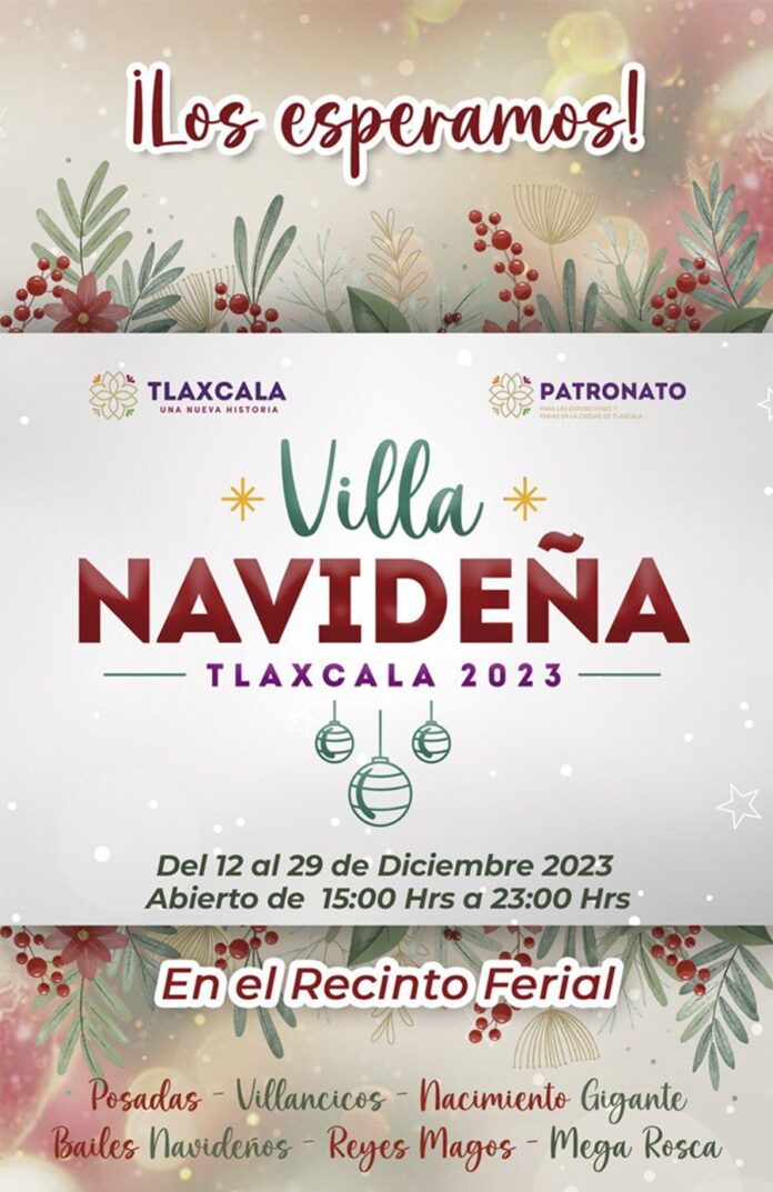 Lanzate con Toda la Familia a Disfrutar de la Villa Navideña Tlaxcala 2023 - AlternativaTlx