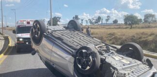 Sin Lesionados de Gravedad Percance Vial Sobre el Bulevar Yancuitlalpan Protección Civil de Huamantla - AlternativaTlx