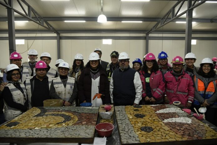 Supervisan SC y SICT Trabajos de Salvaguarda del Patrimonio Artístico y Cultural del Centro SCOP. - AlternativaTlx