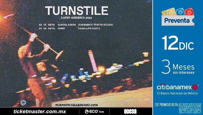 Turnstile Vendrá a México con su Nuevo Tour por Latinoamérica. - AlternativaTlx Turnstile Vendrá a México con su Nuevo Tour por Latinoamérica. - AlternativaTlx