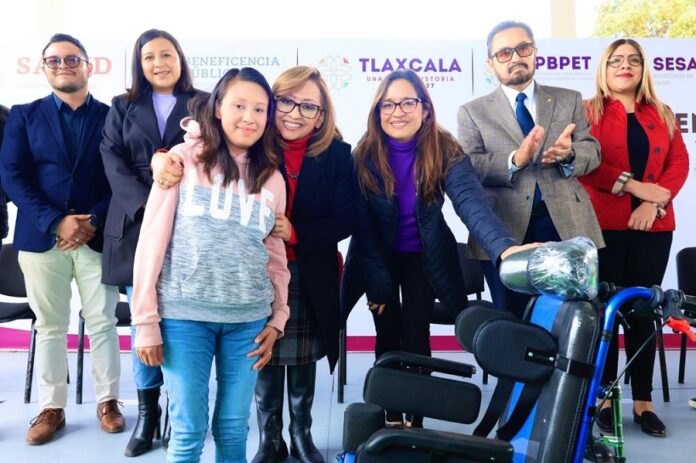 Encabezó Gobernadora Entrega de Apoyos Funcionales y de Movilidad -AlternativaTlx