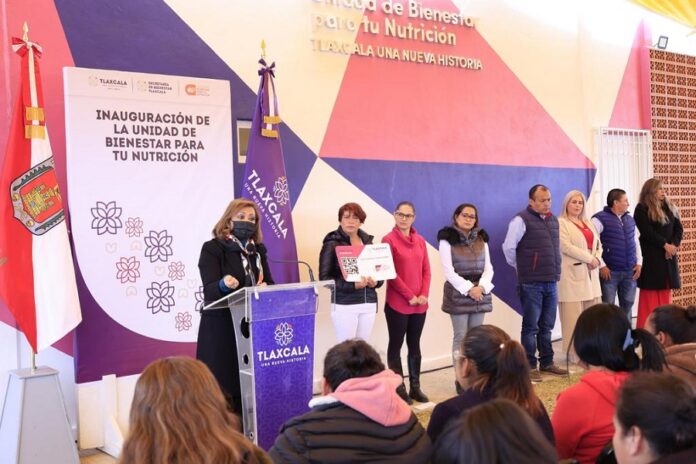 Inauguró Gobernadora Unidad de Bienestar para tu Nutición en el Municipio de Tlaxco -AlternativaTlx