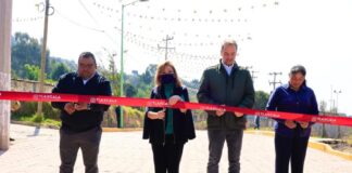 Inauguró Lorena Cuéllar Infraestructura Pública en Tetlatlahuca - AlternativaTlx