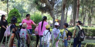 Realiza SMA Recorridos, Pláticas y Talleres en el Jardín Botánico Tizatlán - AlternativaTlx