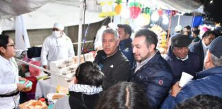 Asiste Salvador Santos Cedillo al Primer Viernes de Muéganos en Huamantla -AlternativaTlx