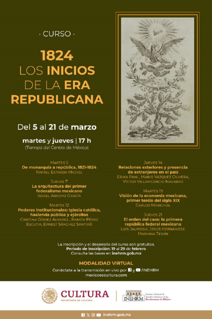 El Inehrm Conmemora el Bicentenario de la Constitución de 1824 con un Curso -AlternativaTlx