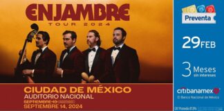 Enjambre Anuncia Otra Fecha en Auditorio Nacional -AlternativaTlx