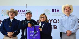 Entrega Gobernadora Apoyos de Seguro Agrícola a Campesinos -AlternativaTlx