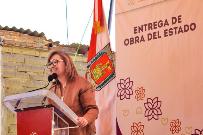 Entrega Gobernadora Obras Públicas en Xiloxoxtla y Tlatelulco -AlternativaTlx