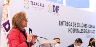 Entrega Gobernadora Sillones-Cama a 12 Unidades Hospitalarias Públicas de la Entidad -AlternativaTlx
