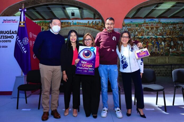 Entrega Gobernadora Vales y Kits Para Cirugía de Miopía y Astigmatismo a Jóvenes Tlaxcaltecas -AlternativaTlx
