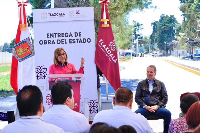 Inauguró Gobernadora Obra de Sustitución de Pavimento en Ixtacuixtla -AlternativaTlx