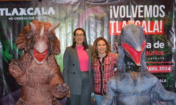 Invita SECTURE al Museo Itinerate “Tierra de Dinosaurios” -AlternativaTlx