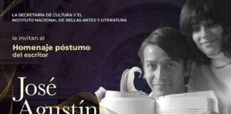 La Secretaría de Cultura y el Inbal Rendirán un Homenaje Póstumo a José Agustín en el Palacio de Bellas Artes -AlternativaTlx