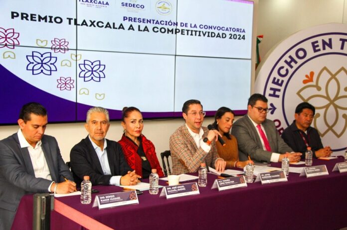 Lanza SEDECO Convocatoria del Premio Tlaxcala a la Competitividad 2024 -AlternativaTlx