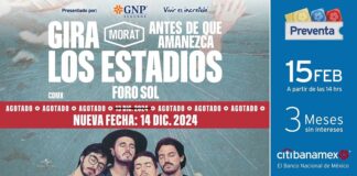 Morat Anuncia más Fechas en Estadios de México -AlternativaTlx