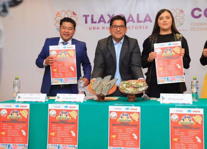 Presentan la Feria de la Quesadilla y el Tlacoyo Nopalucan 2024 -AlternativaTlx