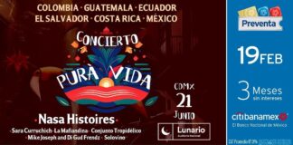 Pura Vida: Una Noche de Pasión y Raíces Latinas en el Lunario del Auditorio Nacional -AlternativaTlx