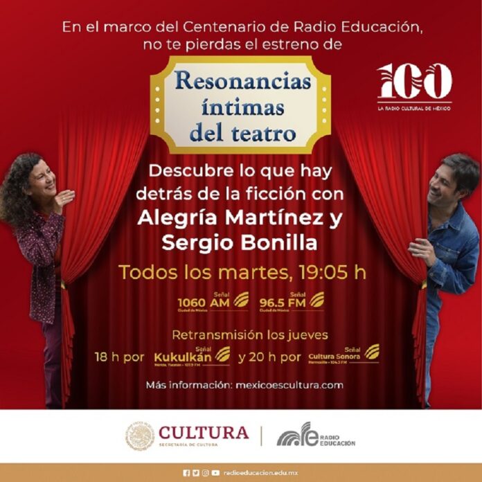 Radio Educación Estrena la Serie “Resonancias Íntimas del Teatro” -AlternativaTlx