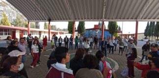 Se Reúnen Autoridades y Padres de Familia de la Secundaria Técnica 9 de Tzompantepec -AlternativaTlx