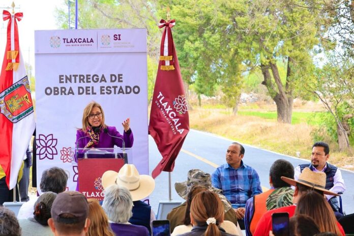 Sigue Gobernadora  Ejecución de Obras para Generar Progreso en los Municipios -AlternativaTlx