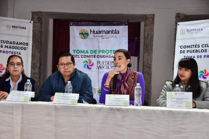 Toman Protesta Integrantes del Comité Ciudadano del Pueblo Mágico de Huamantla -AlternativaTlx