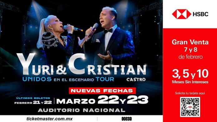 Yuri & Cristian Agregan más Fechas a su Esperada Gira -AlternativaTlx