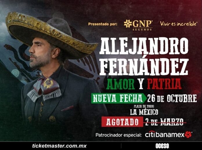 Alejandro Fernández Presentado por GNP Seguros -AlternativaTlx