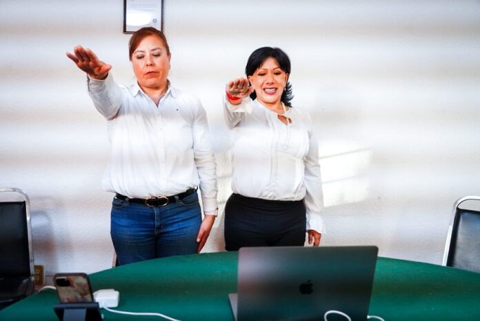 Anabell Ávalos Zempoalteca Rinde Protesta Como Candidata al Senado de la República por la Coalición Fuerza y Corazón por México -AlternativaTlx