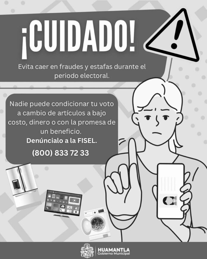 Ayuntamiento de Huamantla Llama a la Ciudadanía a Evitar Caer en Fraudes -AlternativaTlx