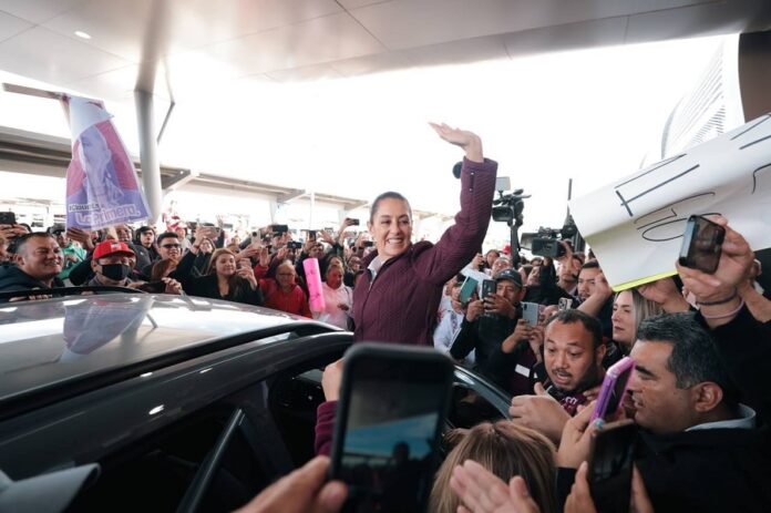 Con Gran Alegría, Chihuahua le da la Bienvenida a Claudia Sheinbaum Entre Abrazos y Porras -AlternativaTlx
