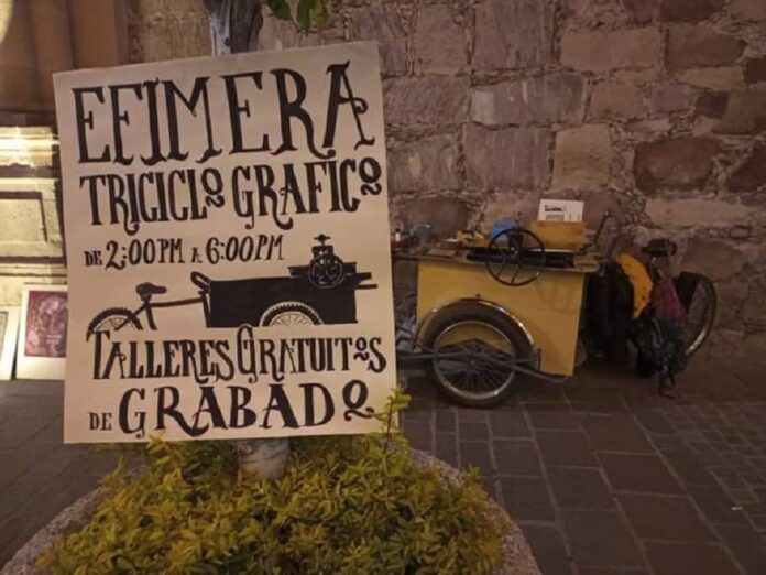 Efímera El Triciclo Gráfico, Proyecto en Aguascalientes, que Retoma la Tradición Gráfica de José Guadalupe Posada -AlternativaTlx