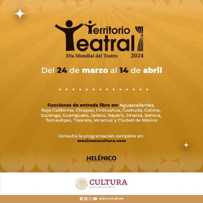 El Centro Cultural Helénico Festeja el Día Mundial del Teatro con la Iniciativa Territorio Teatral - AlternativaTlx