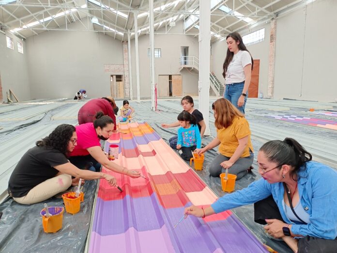 El Pabellón de Cultura Comunitaria Contará con un Mural Intervenido por Semilleros Creativos del País -AlternativaTlx