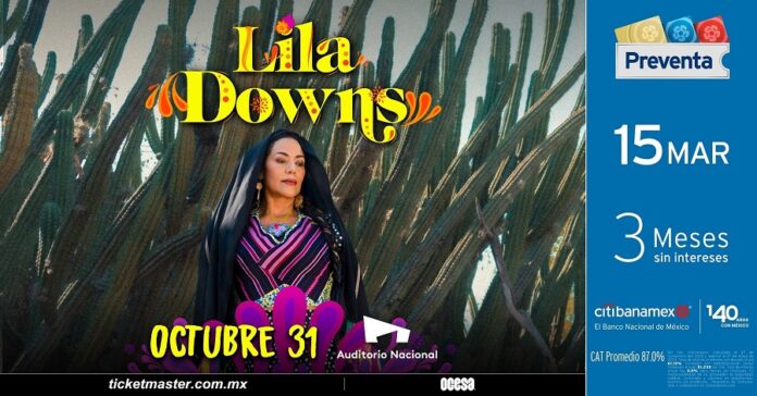Lila Downs Vuelve al Auditorio Nacional -AlternativaTlx