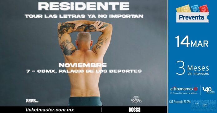 Residente Vuelve a Ciudad de México con un Show Imperdible -AlternativaTlx