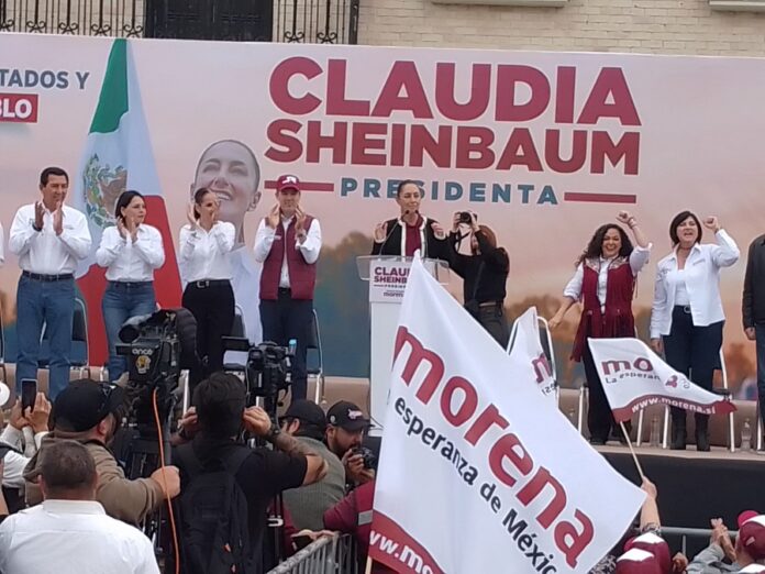 Visita Claudia Sheinbaum la Tierra de Rigo Tovar -AlternativaTlx