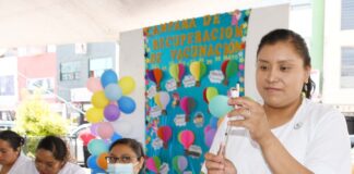 Alicará Sector Salud de Tlaxcala 78 Mil Vacunas Contra Sarampión , Poliomielitis, Hexavalente Y Rubéola -AlternativaTlx