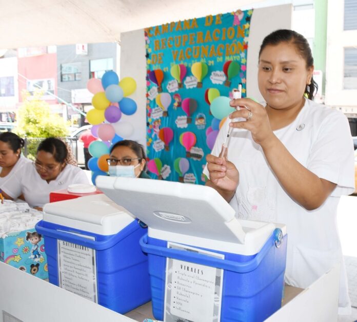 Alicará Sector Salud de Tlaxcala 78 Mil Vacunas Contra Sarampión , Poliomielitis, Hexavalente Y Rubéola -AlternativaTlx