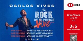 Carlos Vives Recorrerá Varias Ciudades de México con su Nuevo Tour -AlternativaTlx