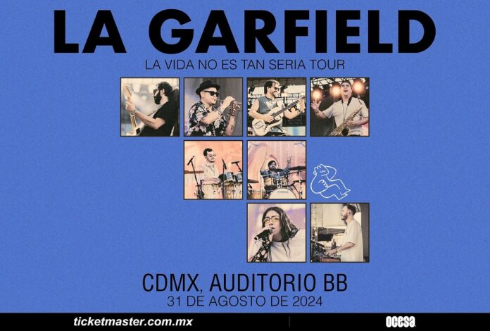 El Ritmo Musical de La Garfield Regresará a la CDMX -AlternativaTlx
